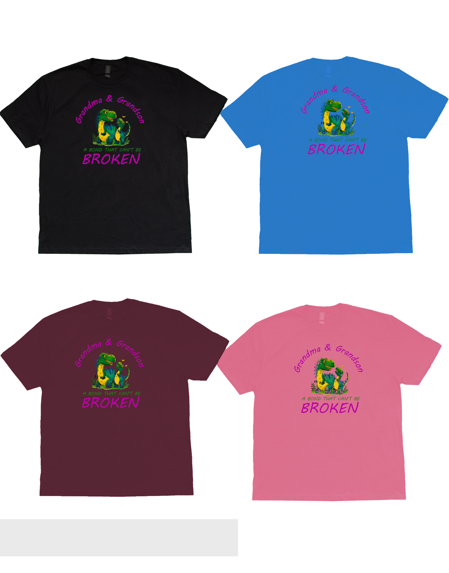 Grandma & Grandson Dinosaurs