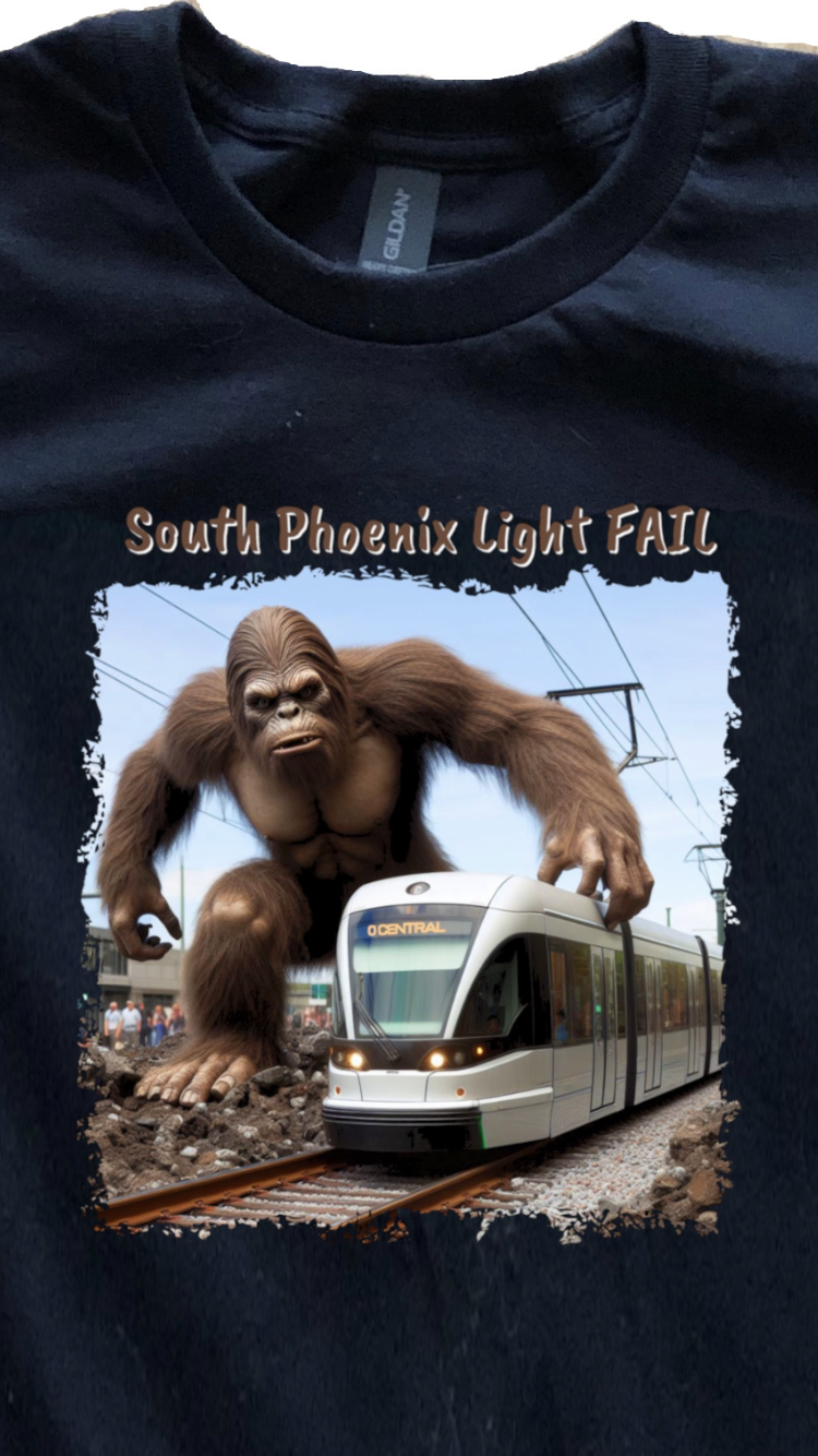 Bigfoot Hates Light Rail